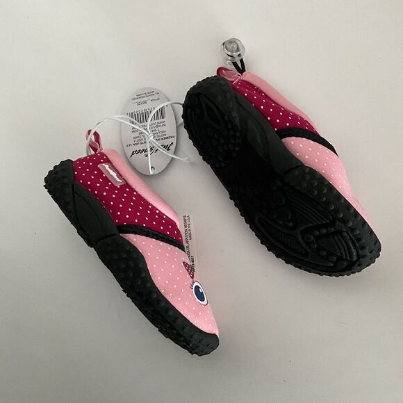 Just Speed Water Shoes Kids Size 7M Pink Slip On Comfort Beach Pool - Picture 5 of 11